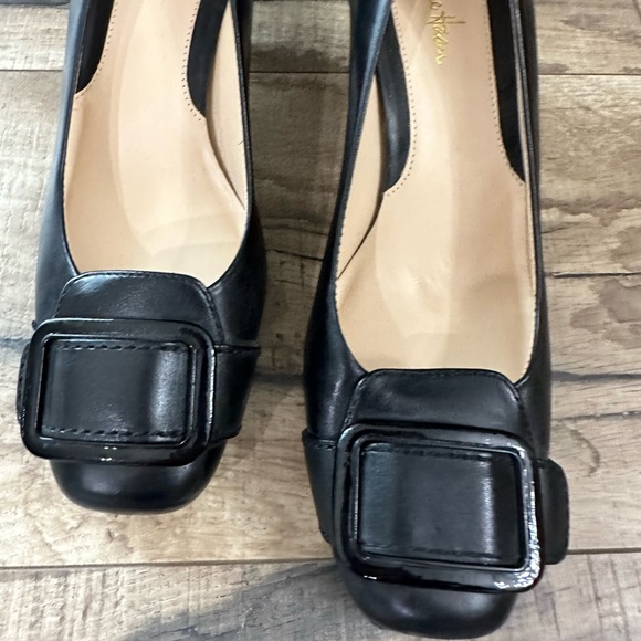 Cole Haan NEW NWOB Black Sydney Pump Leather size 6.5 - Picture 2 of 12